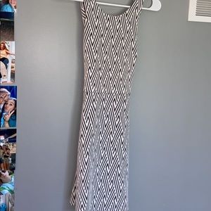 striped hollister dress